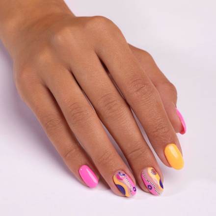 UV Nagellack Team Peach, 7,2 ml