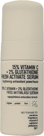 Gesichtsserum 15% Vitamin C + 2% Glutathione Fresh Active, 30 ml