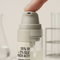 Gesichtsserum 15% Vitamin C + 2% Glutathione Fresh Active, 30 ml