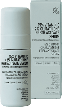 Gesichtsserum 15% Vitamin C + 2% Glutathione Fresh Active, 30 ml