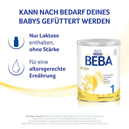 Anfangsmilch 1 von Geburt an, 800 g