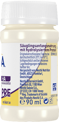 Anfangsmilch Expert HA Pre trinkfertig, von Geburt an, 32x90ml, 2,88 l