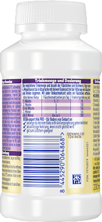 Anfangsmilch Expert HA Pre trinkfertig von Geburt an, 200 ml