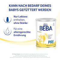 Anfangsmilch Pre von Geburt an, 800 g