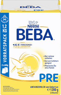 Anfangsmilch Pre von Geburt an, 1.200 g