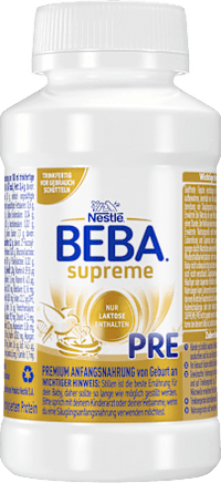 Anfangsmilch Supreme Pre trinkfertig von Geburt an, 200 ml