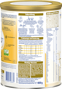 Anfangsmilch Supreme Pre von Geburt an, 800 g