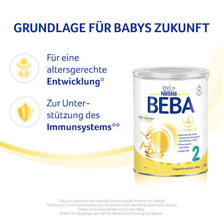 Folgemilch 2 nach dem 6. Monat, 800 g