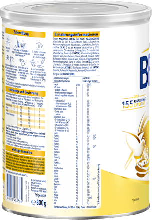 Folgemilch 2 nach dem 6. Monat, 800 g