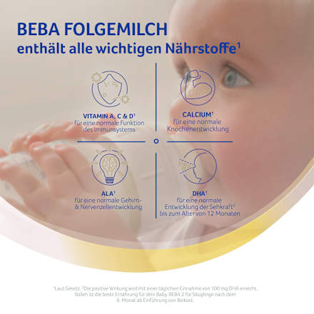 Folgemilch 2 nach dem 6. Monat, 800 g