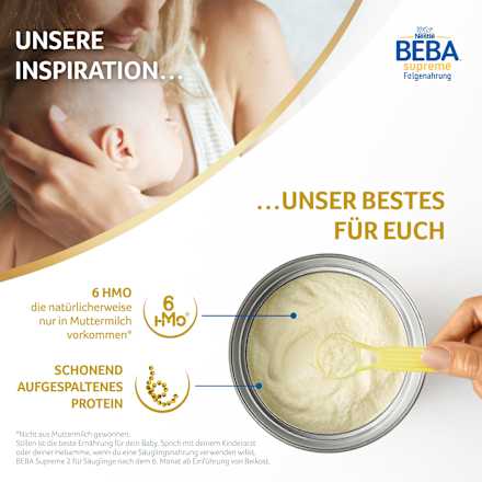 Folgemilch Supreme 2 ab dem 7. Monat, 800 g