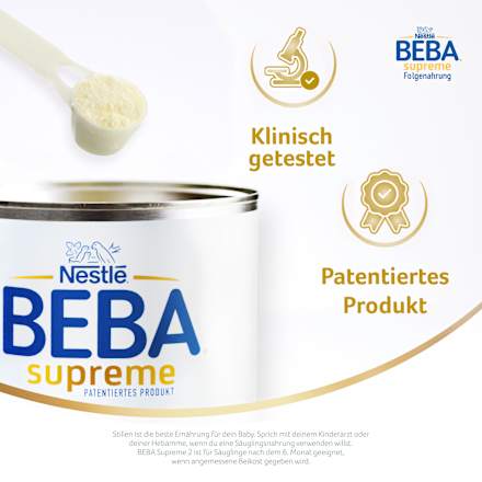 Folgemilch Supreme 2 ab dem 7. Monat, 800 g