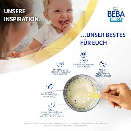 Kindermilch Junior 1+ ab 1 Jahr, 800 g