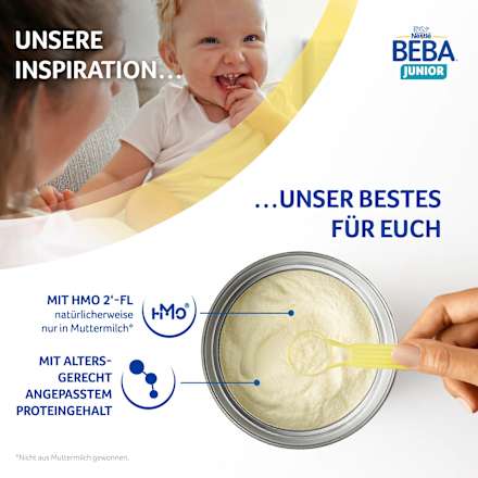 Kindermilch Junior 1+ ab 1 Jahr, 800 g
