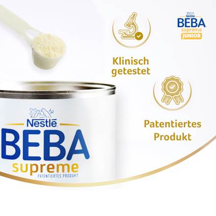 Kindermilch Supreme Junior 1+, ab 1 Jahr, 800 g