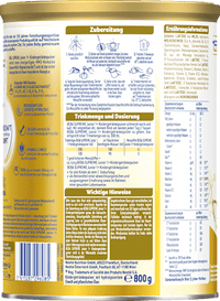 Kindermilch Supreme Junior 1+, ab 1 Jahr, 800 g