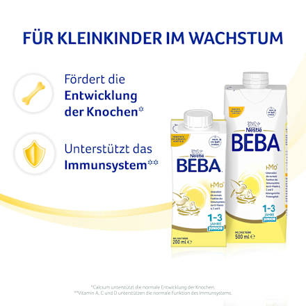 Milchgetränk, trinkfertig, Junior, ab 1 Jahr, 0,5 l