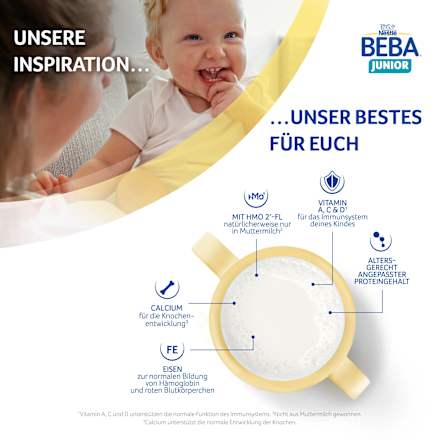 Milchgetränk, trinkfertig, Junior, ab 1 Jahr, 0,5 l