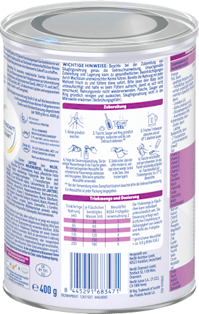 Spezialnahrung Frühgeborenen 2 von Geburt an, 400 g