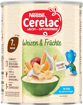 Getreidebrei Milch Weizen & Früchte ab dem 7. Monat, 350 g