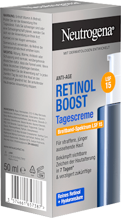 Anti Age Gesichtscreme Retinol Boost LSF 15, 50 ml