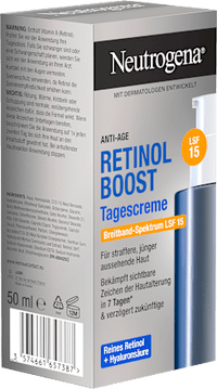 Anti-aging gezichtscrème Retinol Boost SPF 15, 50 ml