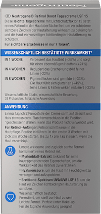 Anti-aging gezichtscrème Retinol Boost SPF 15, 50 ml