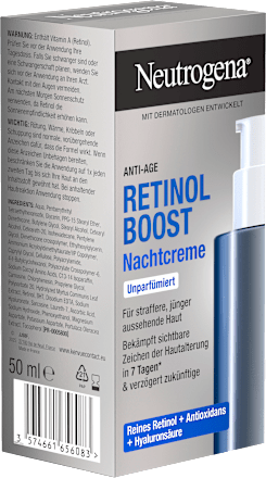 Anti-aging nachtcrème Retinol Boost, 50 ml