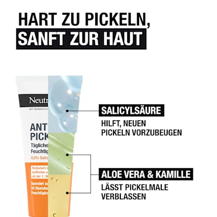 Anti Pickel Feuchtigkeitscreme, 50 ml