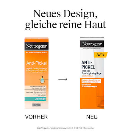 Anti Pickel Feuchtigkeitscreme, 50 ml