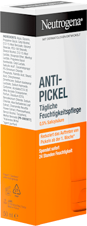 Anti Pickel Feuchtigkeitscreme, 50 ml