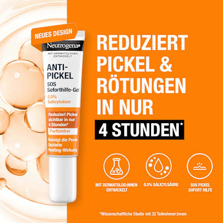 Anti-puistjesgel SOS Onmiddellijke Verlichting, 15 ml