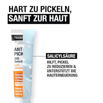 Anti Pickel Gel SOS Soforthilfe, 15 ml