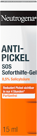 Anti-puistjesgel SOS Onmiddellijke Verlichting, 15 ml