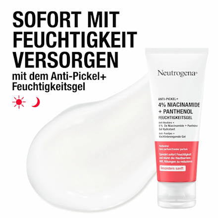 Anti-puistjes gezichtsgel niacinamide + panthenol, 50 ml
