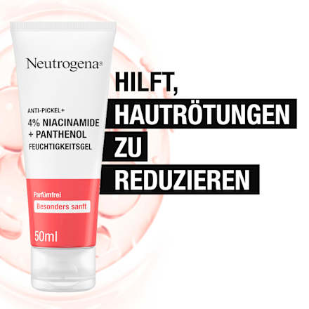 Anti-puistjes gezichtsgel niacinamide + panthenol, 50 ml
