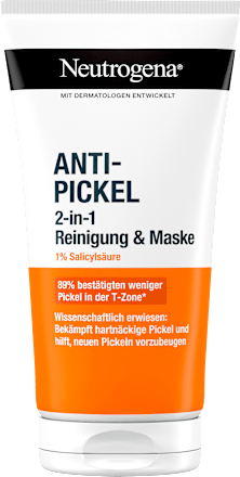 Anti-puistjes gezichtsmasker 2-in-1, 150 ml
