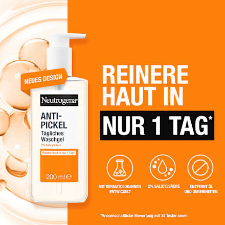 Anti Pickel Waschgel, 200 ml