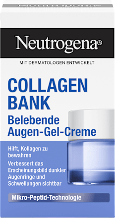 Oogcrème Gel Collageen Bank, 15 ml