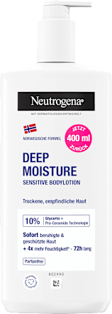 Diep hydraterende gevoelige bodylotion, 400 ml