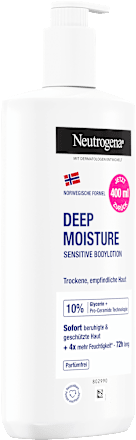 Diep hydraterende gevoelige bodylotion, 400 ml
