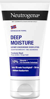 Bodylotion Deep Moisture, trockene Haut, Reisegröße, 75 ml