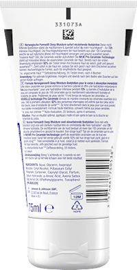 Bodylotion Deep Moisture, trockene Haut, Reisegröße, 75 ml