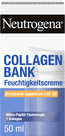 Feuchtigkeitscreme Collagen Bank  LSF 30, 50 ml