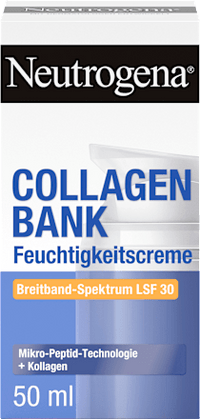 Feuchtigkeitscreme Collagen Bank  LSF 30, 50 ml