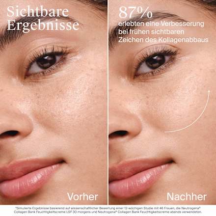 Feuchtigkeitscreme Collagen Bank  LSF 30, 50 ml