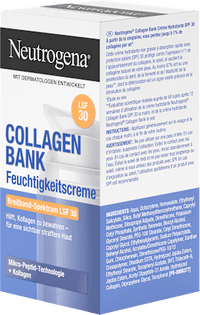Feuchtigkeitscreme Collagen Bank  LSF 30, 50 ml