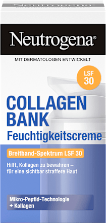 Feuchtigkeitscreme Collagen Bank  LSF 30, 50 ml