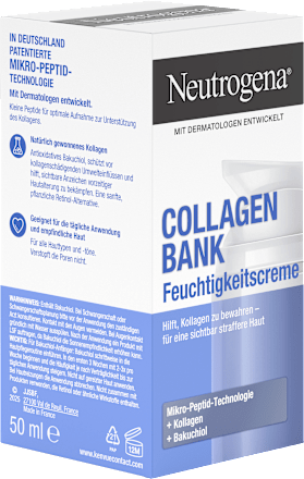 Feuchtigkeitscreme Collagen Bank, 50 ml