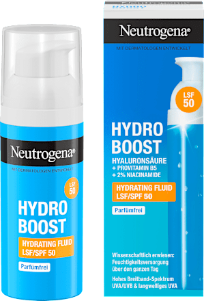 Fluid Hydro Boost Hydrating LSF 50, 50 ml